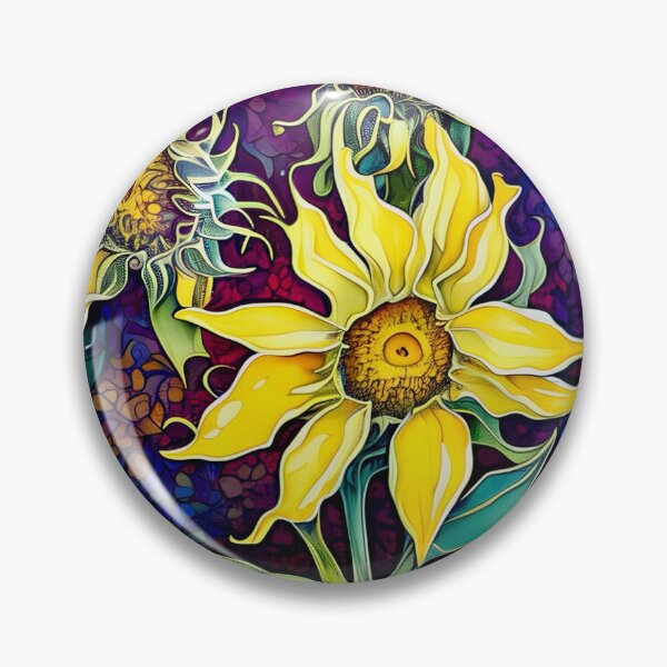 Item preview, Vintage Illustration…Sunflowers. designed and sold by ©Janis Zroback.