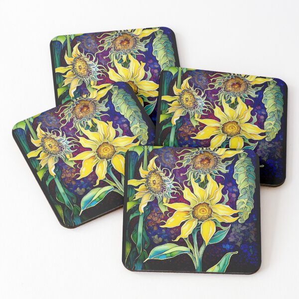 Item preview, Vintage Illustration…Sunflowers. designed and sold by ©Janis Zroback.