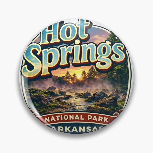 Item preview, Hot Springs National Park designed and sold by vectcd.