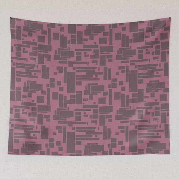 Item preview, Abstract geometric pattern with rectangles designed and sold by AlicinaM.