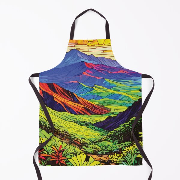 Item preview, Mosaic of the beautiful Haleakalā National Park – Hawaii Volcano Mosaic designed and sold by designmari.