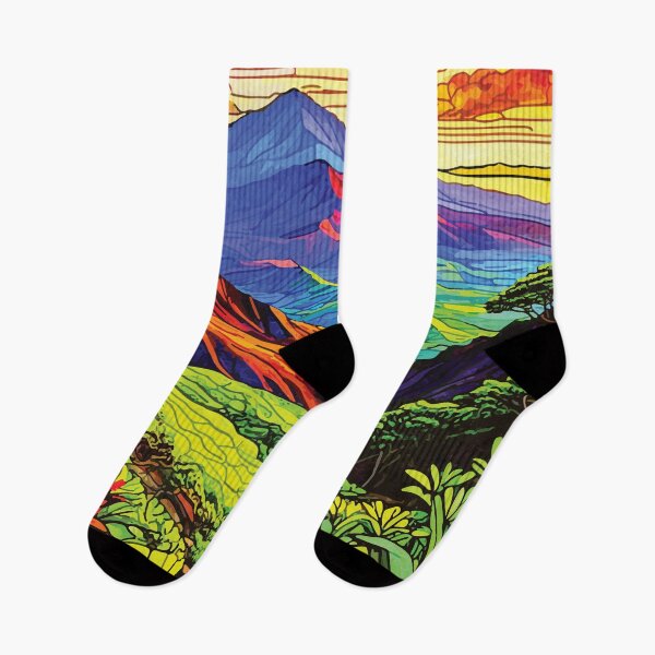 Item preview, Mosaic of the beautiful Haleakalā National Park – Hawaii Volcano Mosaic designed and sold by designmari.