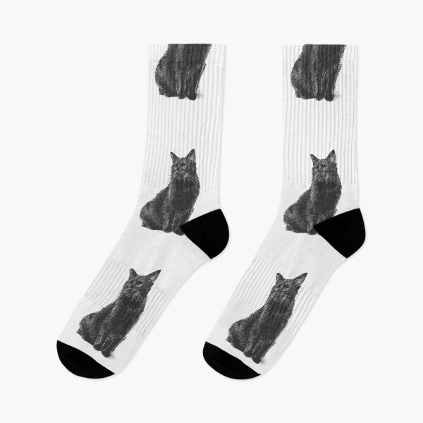 Item preview, Gato negro designed and sold by Cora Worthington Art.
