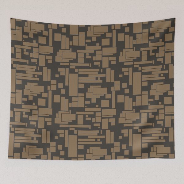 Item preview, Abstract geometric pattern with rectangles designed and sold by AlicinaM.