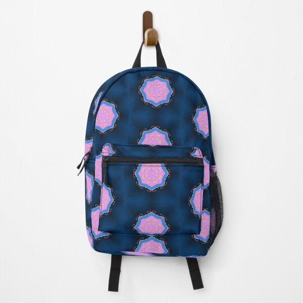Item preview, Navy and Pink Confetti Mandala Pattern designed and sold by Tinsleybluebell.