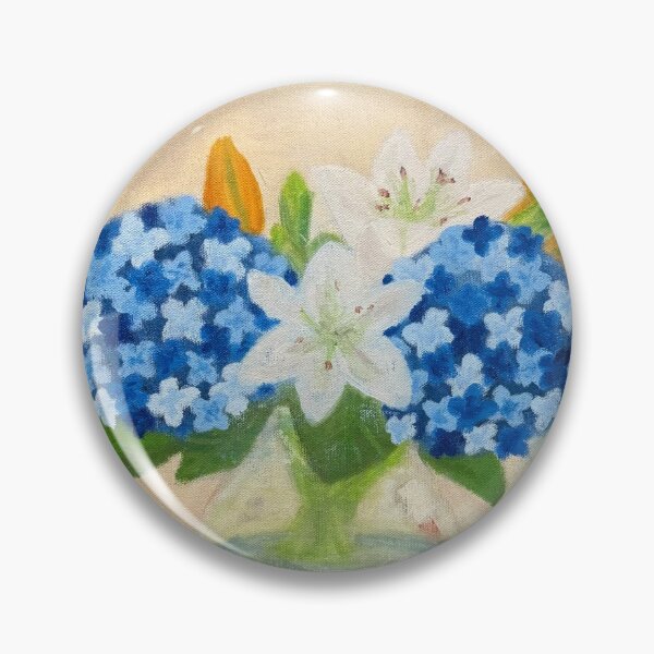 Item preview, Hydrangeas and Lillies in my Vase  designed and sold by EliseCreatess.