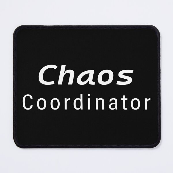 Item preview, Chaos Coordinator(Black ed.) designed and sold by NotToday-studio.