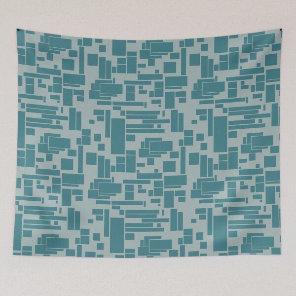 Item preview, Abstract geometric pattern with rectangles designed and sold by AlicinaM.