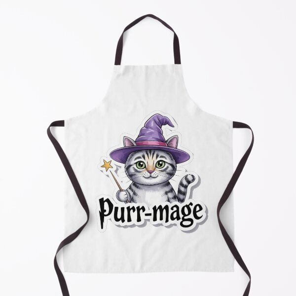 Item preview, Funny Cat Wizard Purr-mage designed and sold by NiftyWrx.