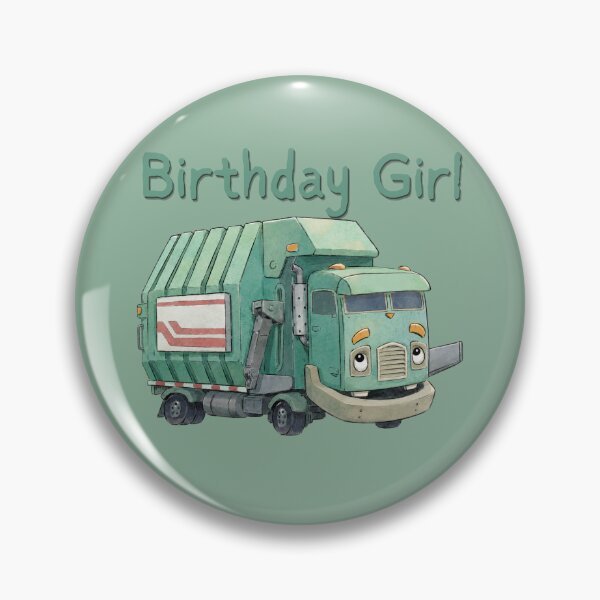 Item preview, Birthday Girl Trash Truck designed and sold by EverAfterDsgn.