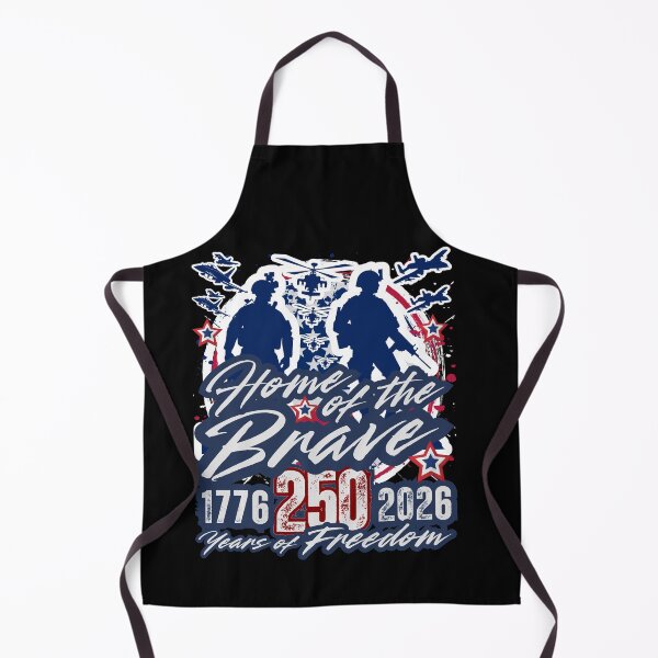 Item preview, Home of the Brave Military Aviation Tribute — 1776 to 2026 America 250 Years of Freedom Patriotic Design designed and sold by GFamilyC.