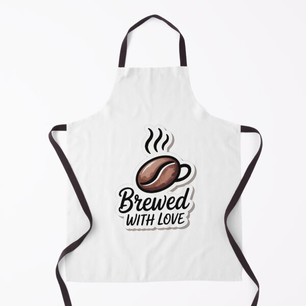 Item preview, Brewed with Love Coffee Icon designed and sold by NiftyWrx.
