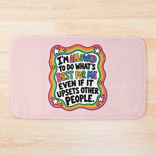 Item preview, Boundary Setting Mental Health Affirmation Self Care Quote designed and sold by ronakris009.