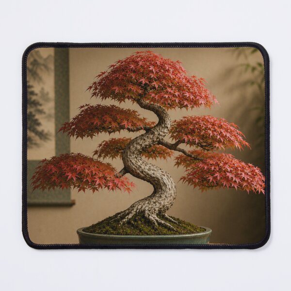 Item preview, Bonsai 盆栽 - Miniature Maple Tree in Pot designed and sold by Purrfecta.