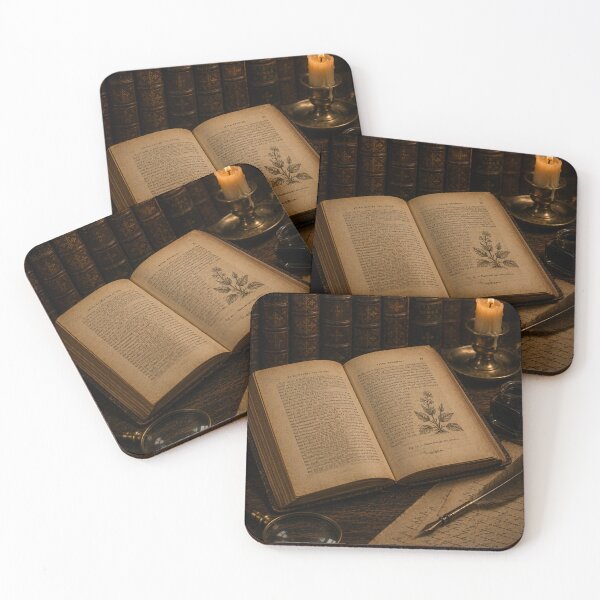 Item preview, Vintage Antique Books | Dark Academia Library Aesthetic designed and sold by Universo-Arte.