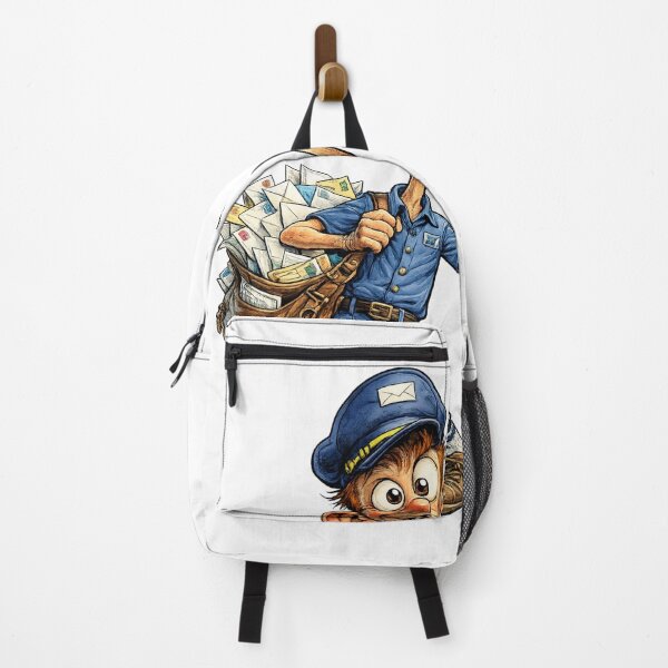 Item preview, Mailman Cartoon designed and sold by AlexLineArt.