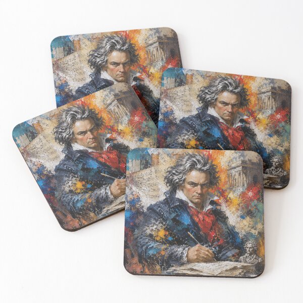 Item preview, Ludwig Van Beethoven painting. designed and sold by GalleryKauffeld.