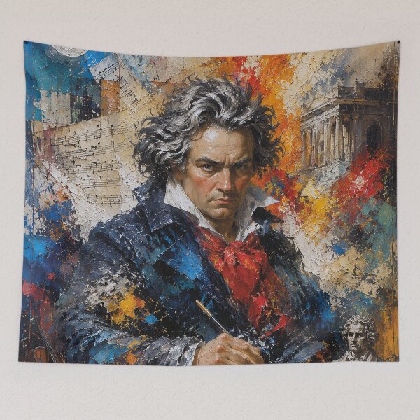 Item preview, Ludwig Van Beethoven painting. designed and sold by GalleryKauffeld.