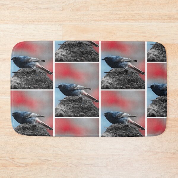 Item preview, Redstart on Stone in Duotone designed and sold by Gerberjayey.