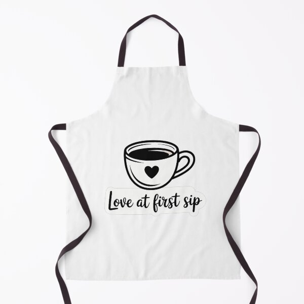 Item preview, Love at First Sip Coffee Quote designed and sold by NiftyWrx.
