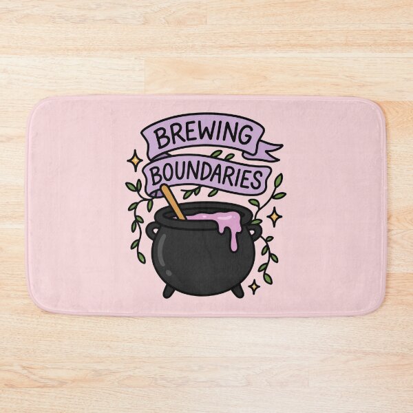Item preview, Brewing Boundaries Witchy Emotional Support Self Care Cauldron designed and sold by ronakris009.