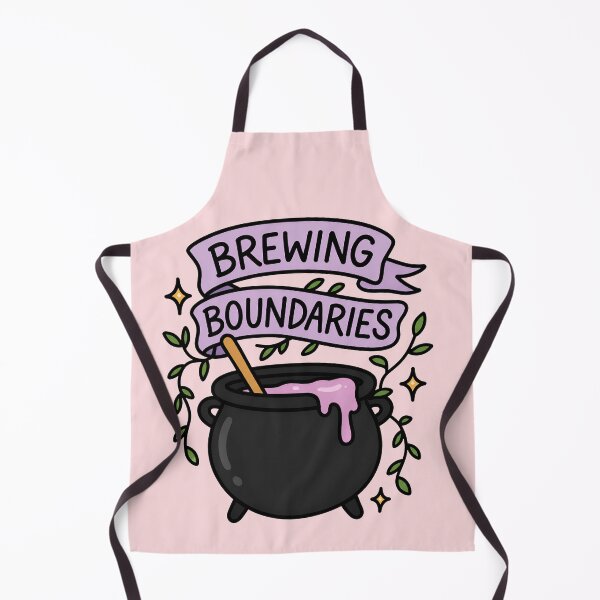 Item preview, Brewing Boundaries Witchy Emotional Support Self Care Cauldron designed and sold by ronakris009.