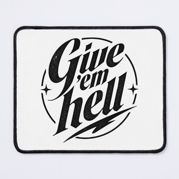 Item preview, Give 'em hell t-shirt designed and sold by Alindesignhere.