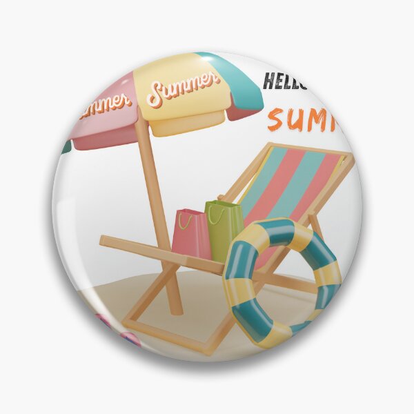 Item preview, Hello Summer Beach Vacation Tropical Sunshine Summer Vibes designed and sold by SDFsignature.