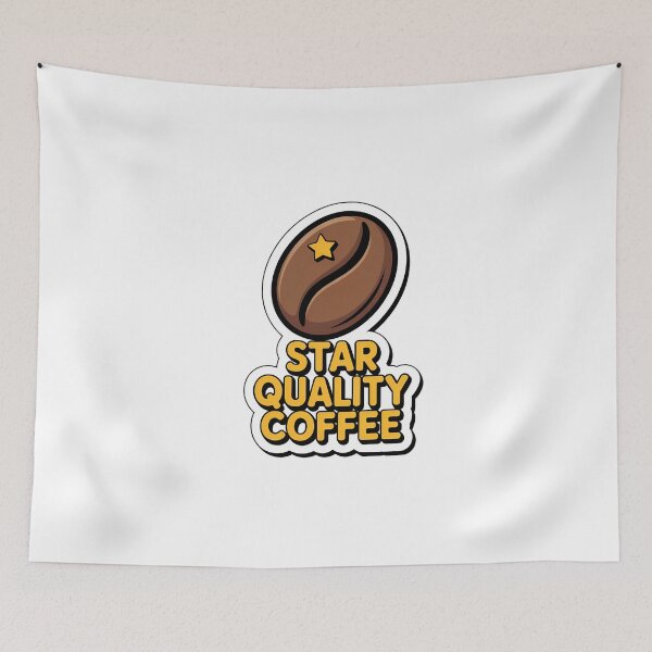 Item preview, Star Quality Coffee Bean designed and sold by NiftyWrx.
