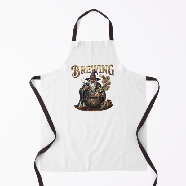 Item preview, Wizard Brewing Coffee Magical Potion Art designed and sold by Northern Glow Art.