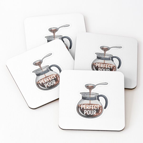 Item preview, Perfect pour watercolor coffee pot designed and sold by NiftyWrx.