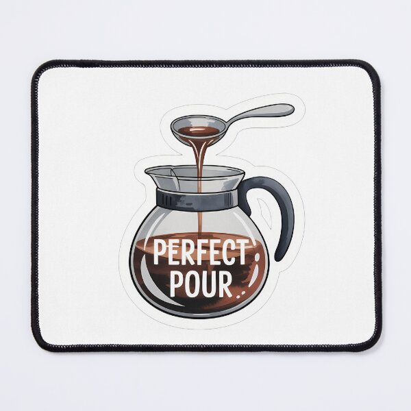 Item preview, Perfect pour watercolor coffee pot designed and sold by NiftyWrx.