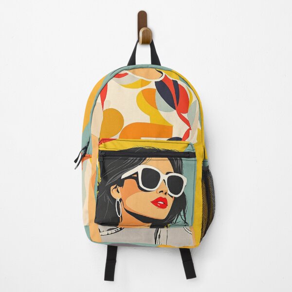 Item preview, Retro Summer Chic - 70s Aesthetic Fashion Illustration designed and sold by Caterina@.