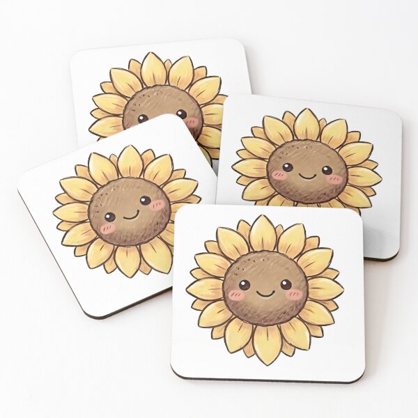 Item preview, cute sunflower designed and sold by haebalagii.