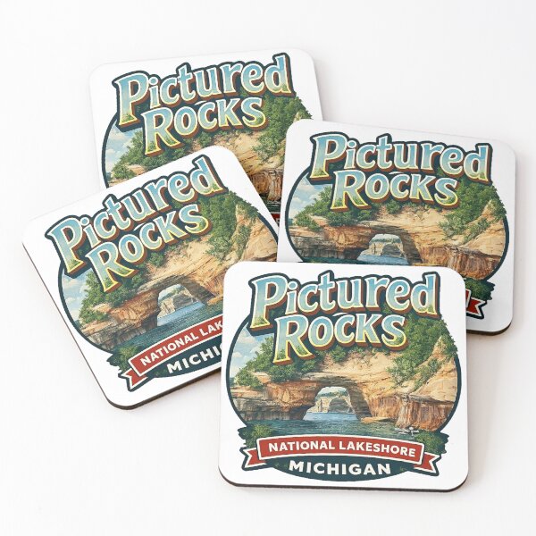 Item preview, Pictured Rocks National Lakeshore designed and sold by vectcd.