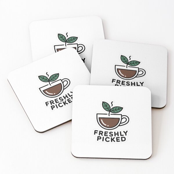 Item preview, Minimalist Coffee Leaf Text Design designed and sold by NiftyWrx.