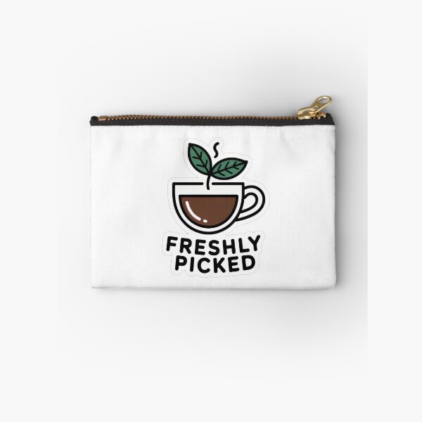 Item preview, Minimalist Coffee Leaf Text Design designed and sold by NiftyWrx.