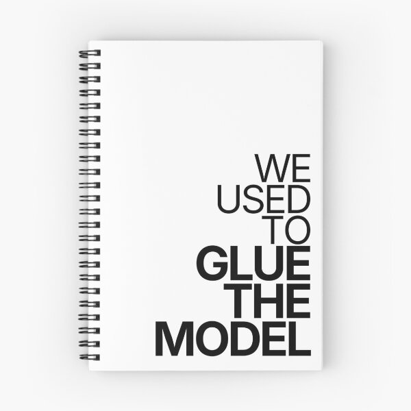 Item preview, We Used To Glue The Model designed and sold by TheRulingPen.