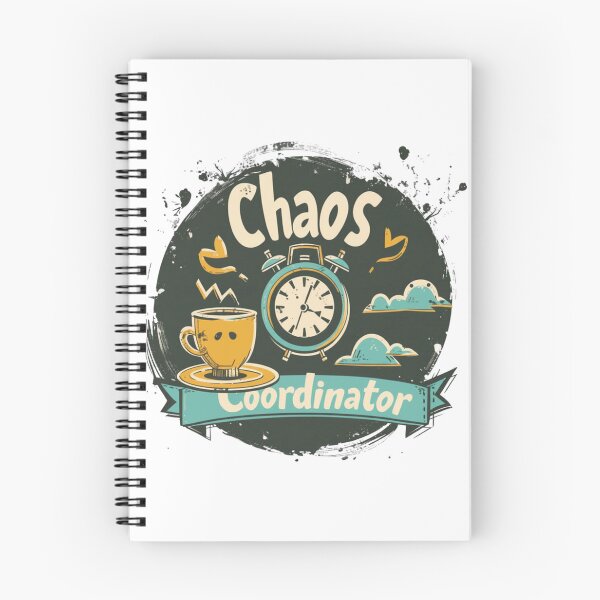 Item preview, Chaos Coordinator Funny Coffee and Alarm Clock Vintage designed and sold by GrafikShoper.
