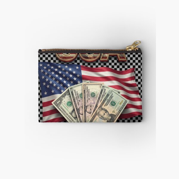 Item preview, USA Power Flag & Dollar Art designed and sold by MalinStyle.