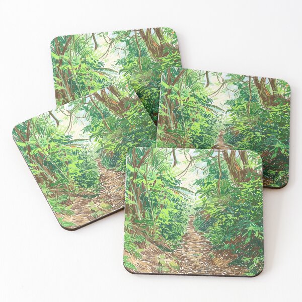 Item preview, The light opens up amidst the greenery. designed and sold by CristianCEB.