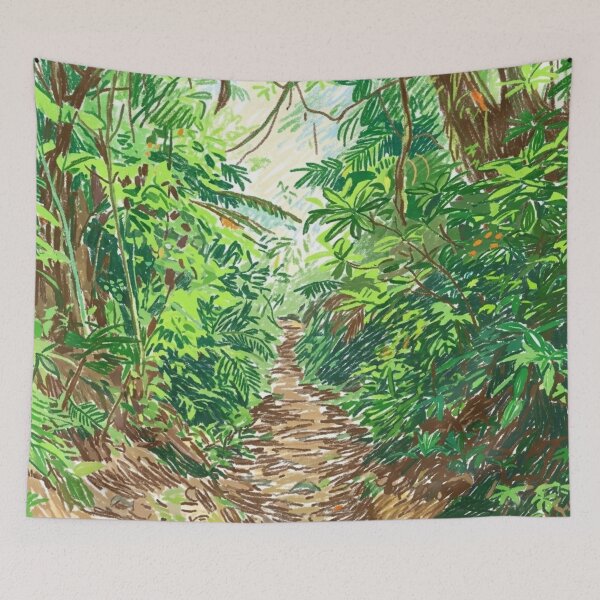Item preview, The light opens up amidst the greenery. designed and sold by CristianCEB.