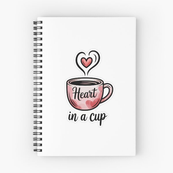 Item preview, Heart in a Cup Watercolor designed and sold by NiftyWrx.