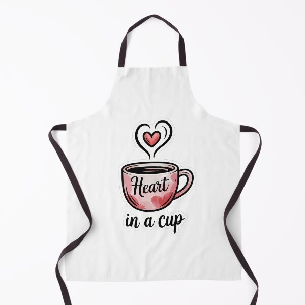 Item preview, Heart in a Cup Watercolor designed and sold by NiftyWrx.