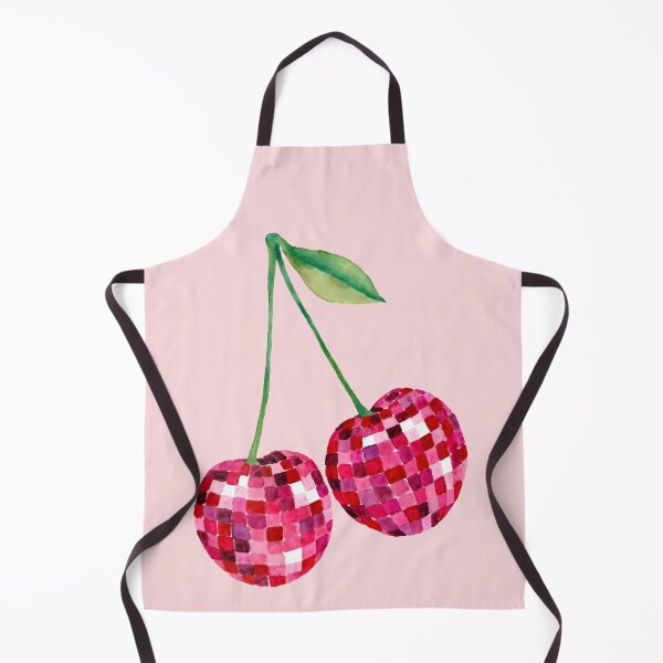 Item preview, Disco Ball Cherries Retro 70s Vintage Coquette Aesthetic designed and sold by ronakris009.