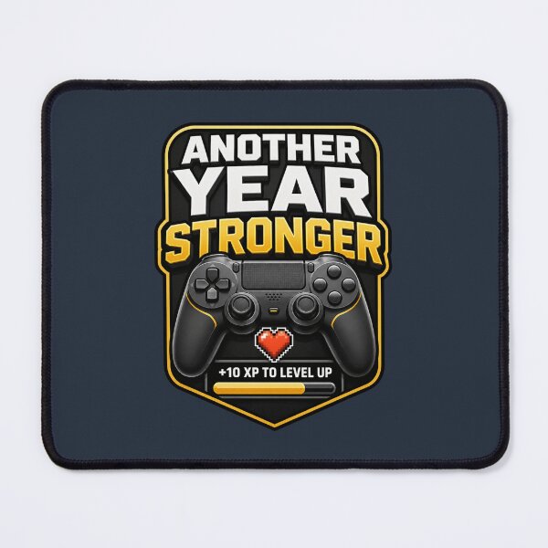 Item preview, Another Year Stronger Gamer Birthday Tee designed and sold by KIDXTR.