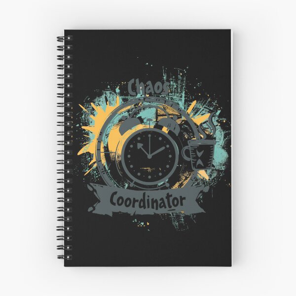 Item preview, Chaos Coordinator Grunge Aesthetic Coffee and Clock Art designed and sold by GrafikShoper.