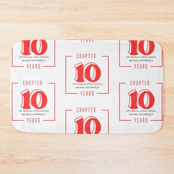 Item preview, Chapter 10 Years Still Fabulous Fearless 10th Birthday designed and sold by Itsheartshop.