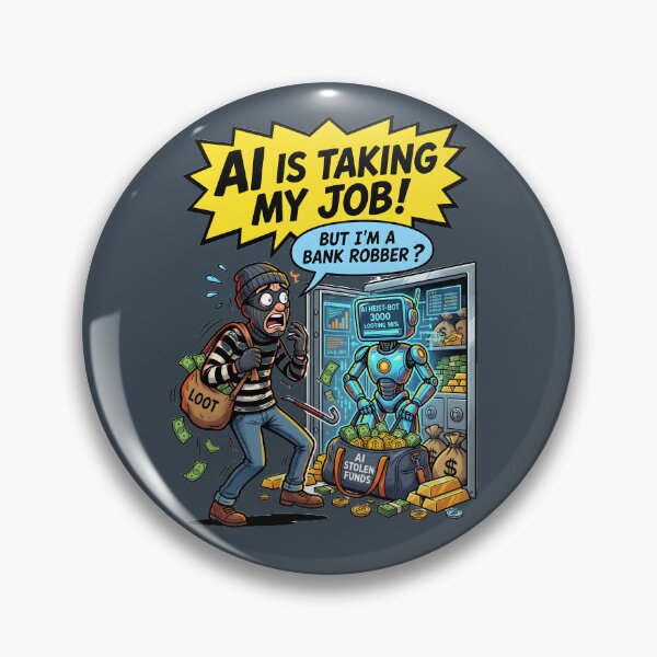 Item preview, Ai is taking my job ! designed and sold by Applecrunch.