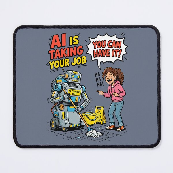 Item preview, Ai is taking my job 'You can have it' Ha Ha !  designed and sold by Applecrunch.